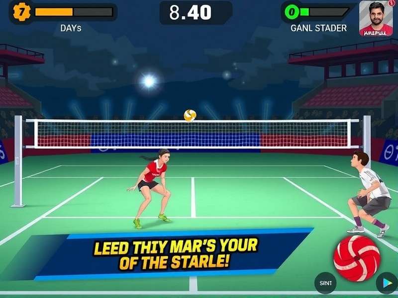 Supreme Volley Clash India Gameplay Screenshot